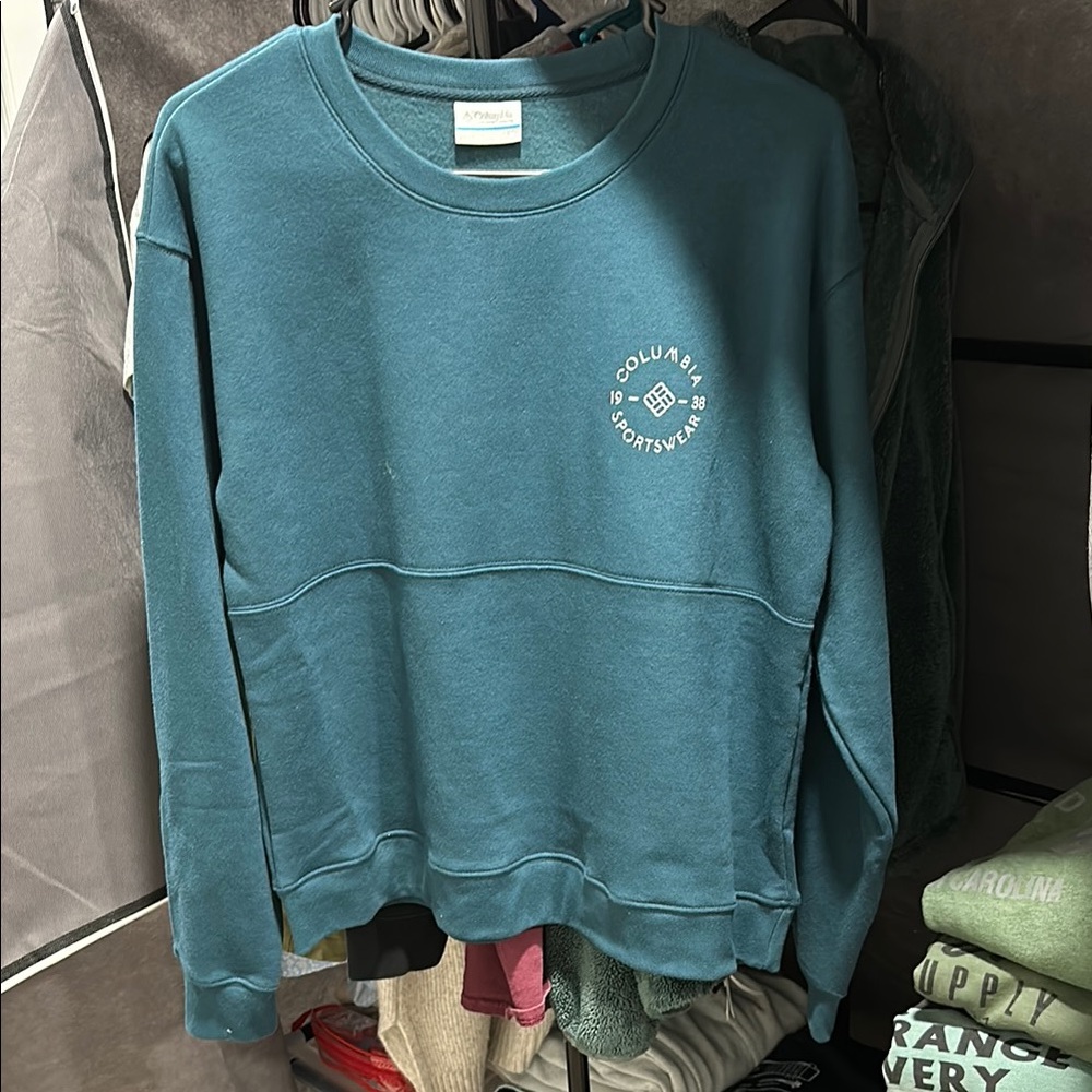 Columbia Blue Crewneck Sweater